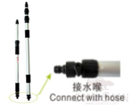 3.4m Three Section Water Supply Telescopic Rod
Material:plastic
Specification: 
3.4m