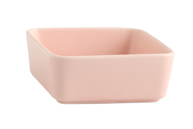 Bowl Square 8.8cm Pink
