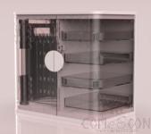 Light Luxury Jewelry Box, PP, 24.5*14.5*26cm