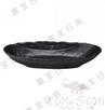 11.2" Oval Plate (Frosted), Matte Black, Mf, 285*118*50mm product image