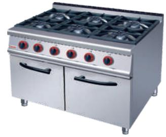 6-Burner Gas Range 1050×700×(850+ 70)mm product image
