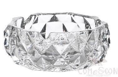 Bm Series 13cm Crystal Diamond Ashtray