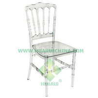 Crystal Clear Acrylic Transparent Napoleon Chair