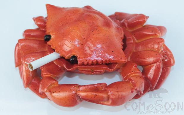 Crab Ashtray, Resin, L16*W14.5*H6cm