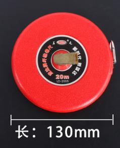 High Quality PVC Fiber Ruler 20m, ABS