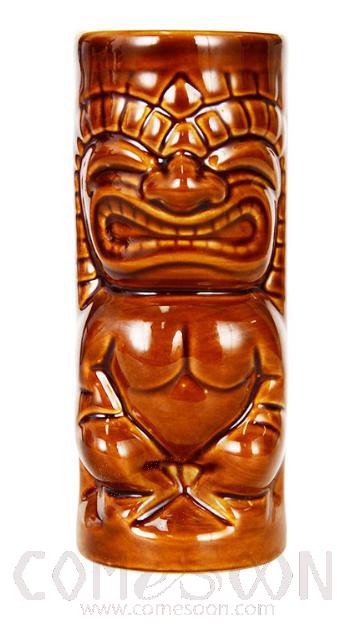 Tiki Mug Maikai Statue, Brown 350ML
