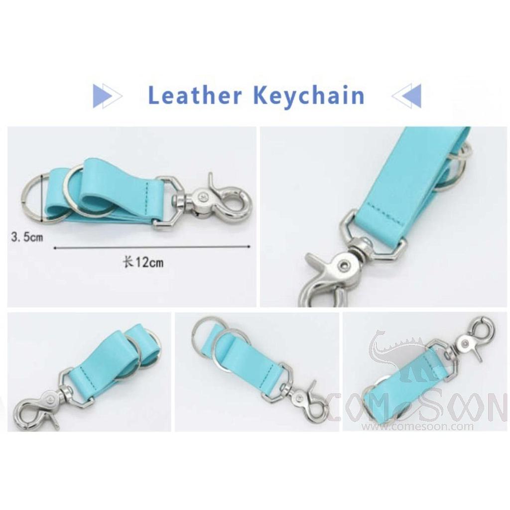 Keychain with Logo, Pu, 3.5*12cm, Moq3000