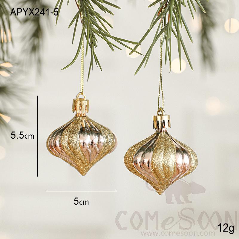 Christmas Pendant, Plastic, H5.5*W5cm