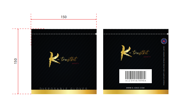[moq:1000] Gloves/mask Packaging