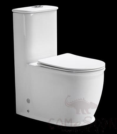 Water-Washed Integrated Toilet, 695*370* 825 mm