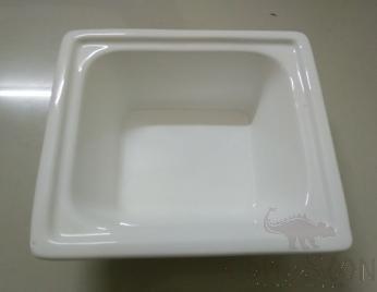 1/6 Rectangular Size Buffet Plate, 16.2*17.6*6.5cm