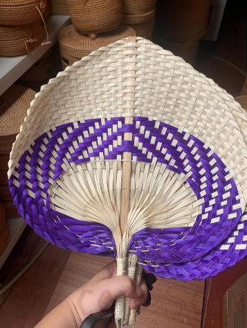 Hand-Woven Fan, Bamboo, 29*39cm