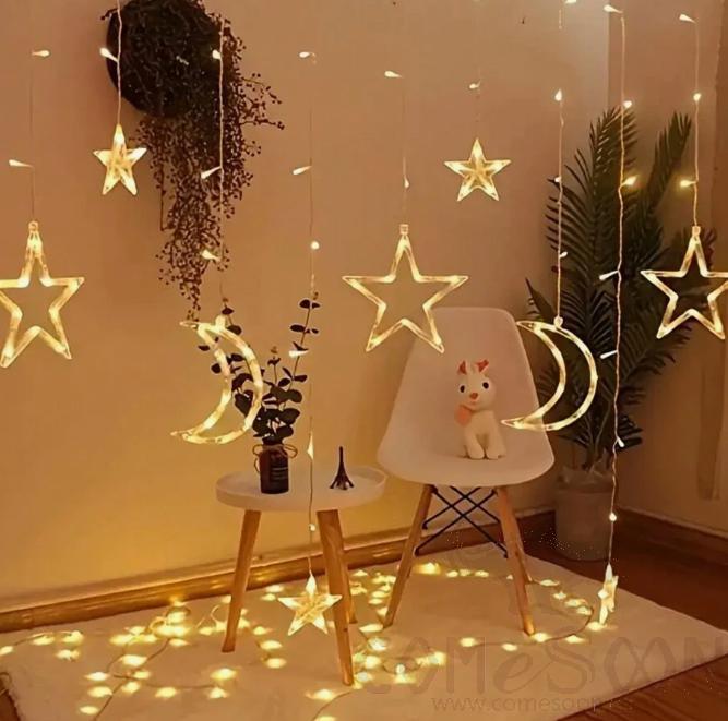 Moon & Stars Curtain Lightings, Led