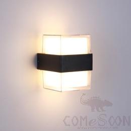 Waterproof Wall Light-2*5w, 3000/4000/6000k, 100*100*135mm