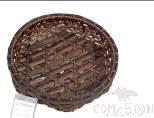 Gradient Brown Nesting Basket, D27*H6cm