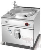 Electric Indirect Jacketed Boiling Pan, Dimesnion:l800*W900*H920mm, Volts:380v