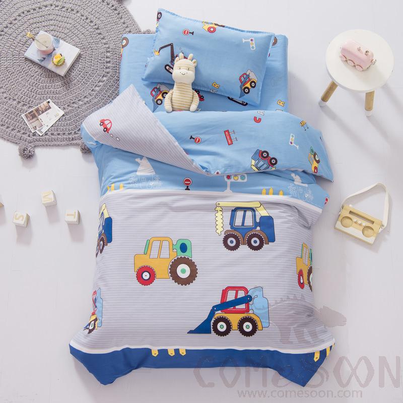 Bed Linens 3 Pieces Set, Cotton, 120cm Bed