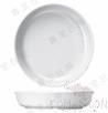 12" Round Plate (Moq 50 Pieces), White, Mf, 304.8*57mm