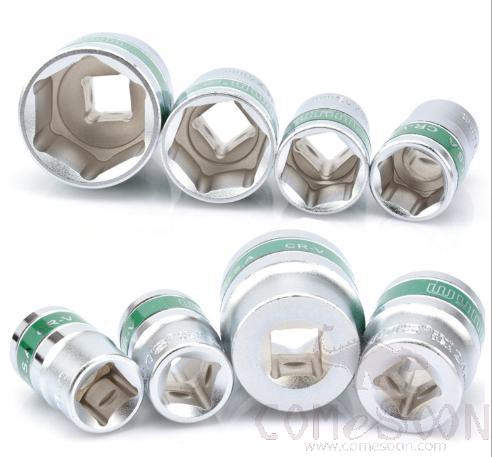 1/2" Six Point Socket 15mm, Chrome Vanadium Steel