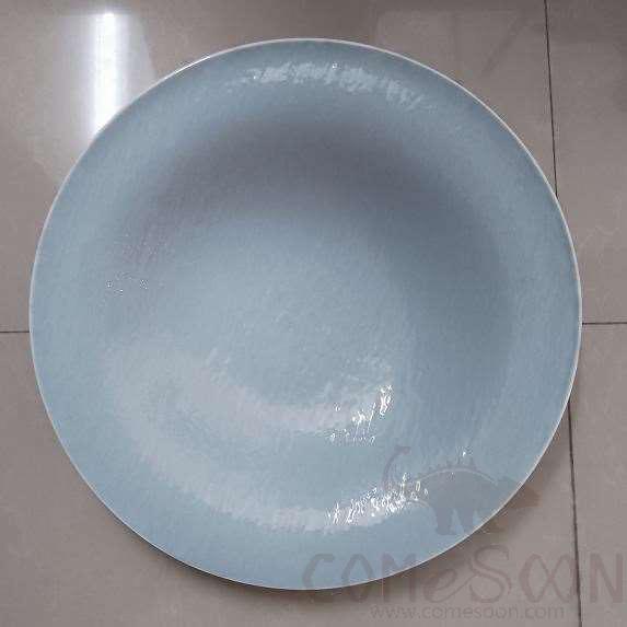 20118 Series-14.5" Beveled Edge Plate-Blue