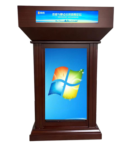 Digital Podium(Led Podium)32" Double Digital Screens