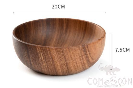 Wooden Bowl Φ20*H7.5cm