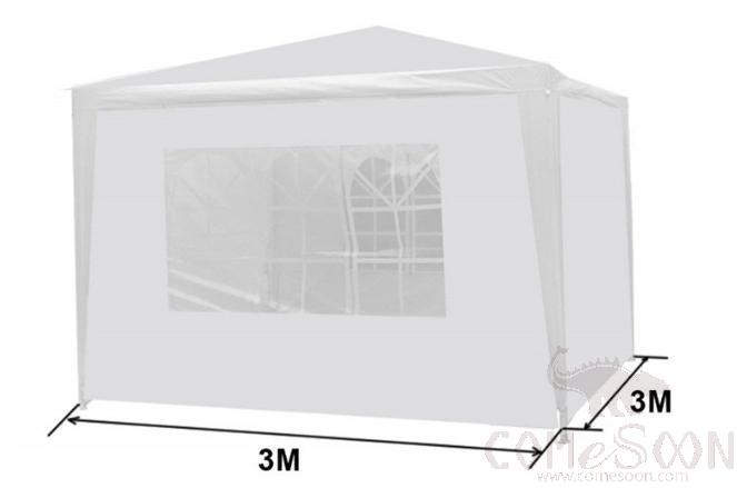Outdoor Awning(Tent), Galvanized Steel Pipe, 3*3m