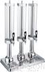 Cylindrical Triple Juice Dispenser, 6lx3, 600*300*520mm