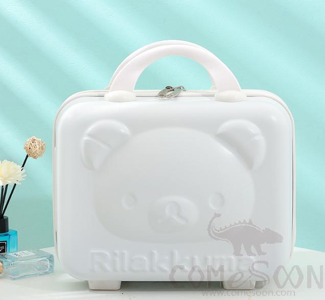 14 inch Suitcase, White