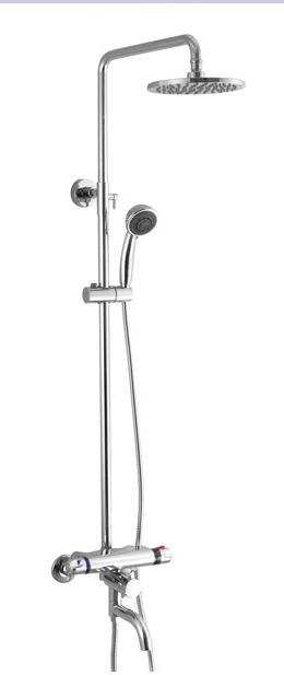 Thermostatic shower-brass