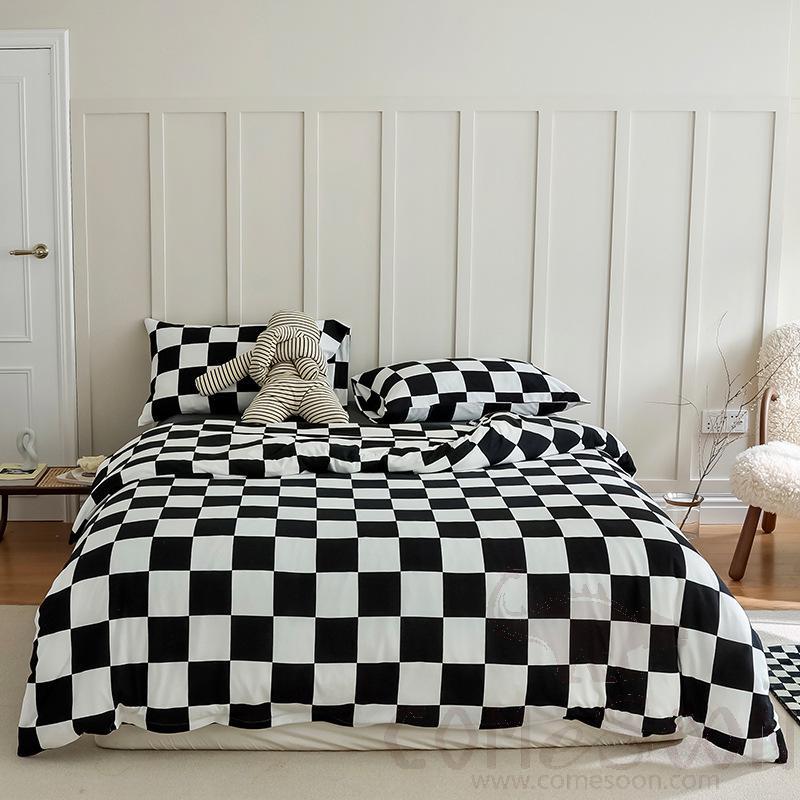 Bed Linens, Cotton, 4 Piece Set(for W180 cm Bed)