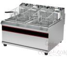 2-Tank 2-Basket Electric Fryer, Dimension:l660*W600*H440mm, Capacity:25l