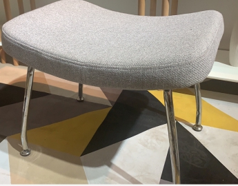 Chair, PP Soft Package Seat Plate+ Plated Iron Frame product image