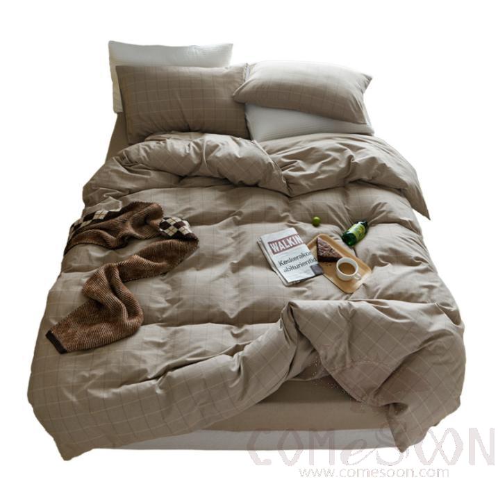 Bed Linens, Cotton, 4 Piece Set(for W150&180 cm Bed)
