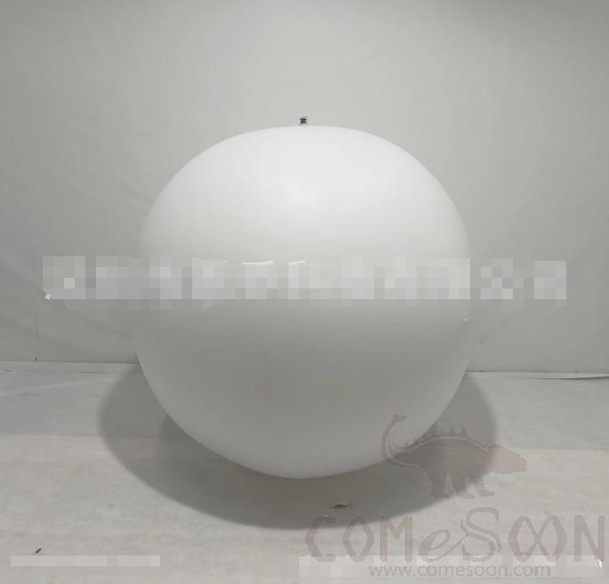 Inflatable White Ball, PVC, Φ150cm