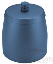 S/s Ashtray with Cover Blue, Φ8.5*H10.5cm