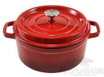 Casserole Enamel Pot 24cm Red product image