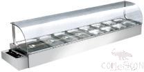 Electric Bain Marie, Size: L2070*W370*H400mm, Capacity: 1/2*4'*3+ 1/3*4'*6