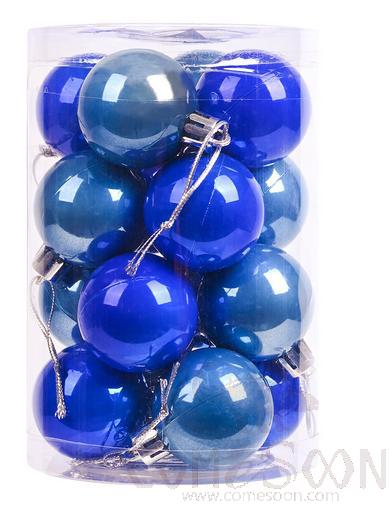 Christmas Decoration Ball, Plastic, Φ6cm