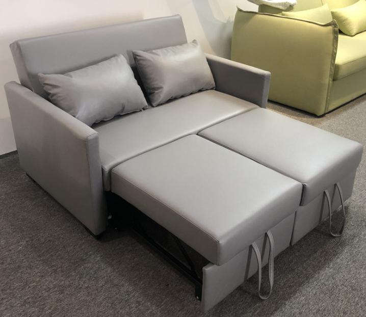 Sofa Bed-Microfiber Leather-Sofa:135*85*90cm Bed:115*188cm