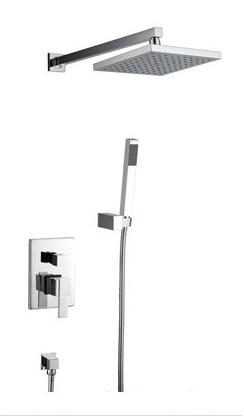 Hidden shower brass