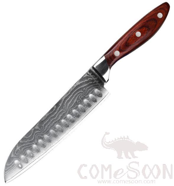 Wn62 Damascus Japanese Damascus Series Japanese Chef's Knife 7 inch