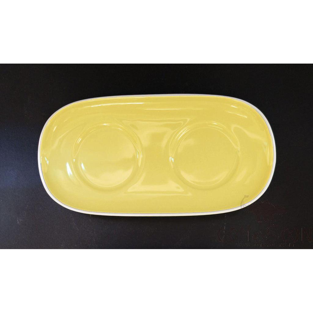 G157 Series Flavor Plate 131.6*68*12.4mm-Yellow product image