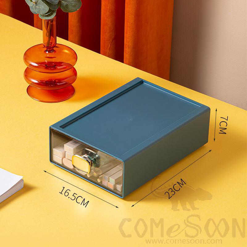 Storage Box Blue-W16.5*L23*H 7cm, PP