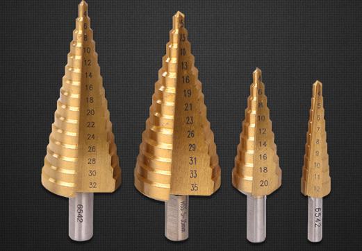 Hex Shank Hss Step Drill  Bit 4-20mm