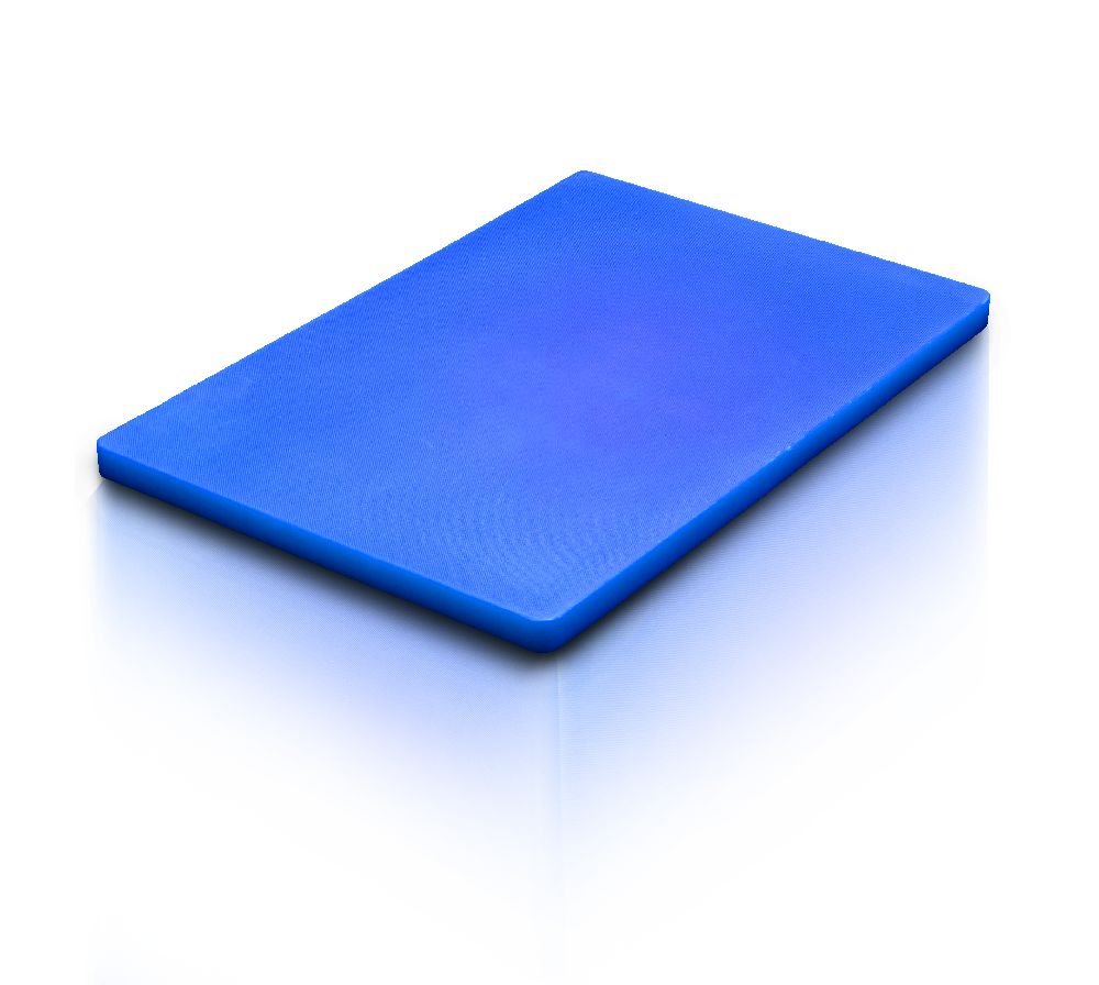 Customized Blue PE Chopping Board L58*W54*H2cm