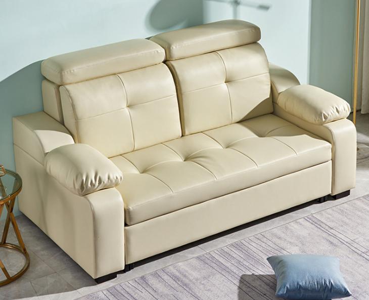 Sofa Bed-Microfiber Leather-Sofa:160*100*100cm Bed:120*190cm product image