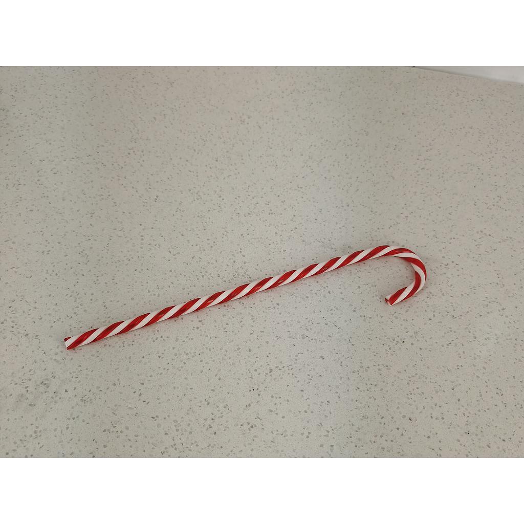 Christmas Candy Cane Pendant, Plastic, 20cm