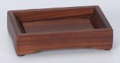 Soap Plate, Ebony, 105*75* 25 mm