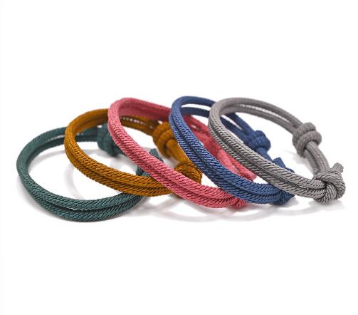 Braided Rope Bracelet-Φ0.3cm
